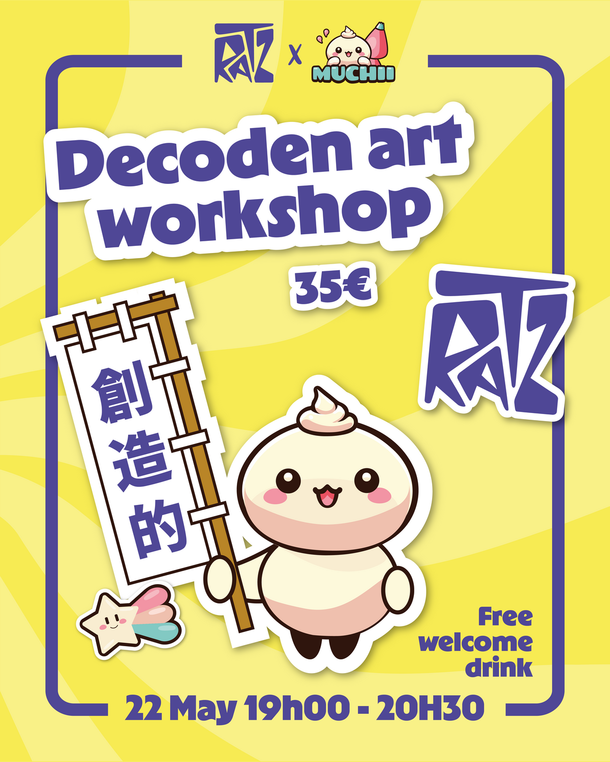 Ratz x Muchii Atelier Decoden