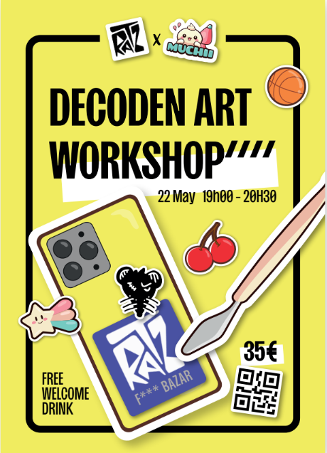 Proximus x Muchii Decoden Art Workshop Event